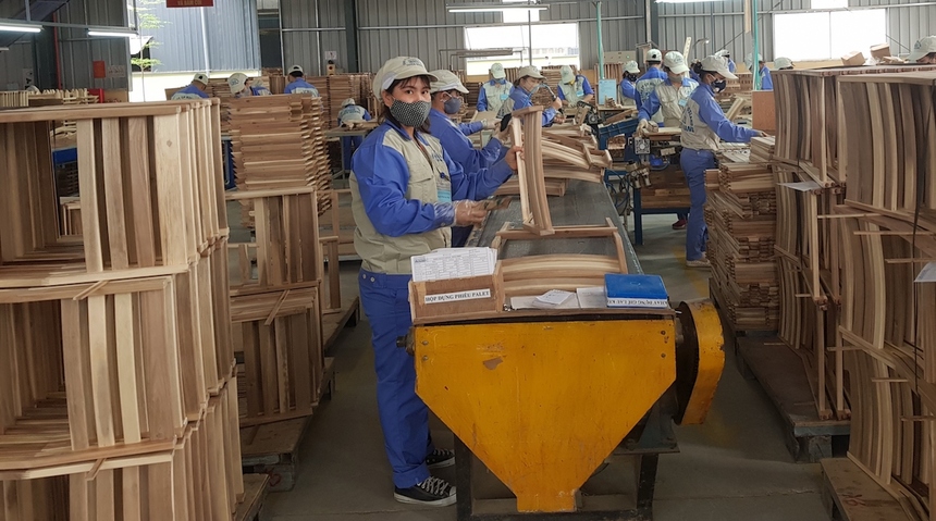 Xuất khẩu gỗ và sản phẩm gỗ giảm trong tháng 4/2023
